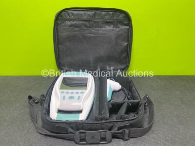 Verathon BladderScan BVI 9400 Bladder Scanner (Untested Due to No Power) with 1 x Li-iON Battery in Carry Case