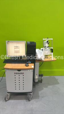 Heidelberg Engineering Retina Tomograph II System Version 1.7.0.0 with PC, Software Licence, Licence Key and Monitor n Motorized Table (Powers Up)