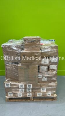 Pallet of Mixed Consumables Including Covidien Shiley Tracheostomy Tube Cuffed, Gas Sampling Lines and Provox 2 Voice Prosthesis (Majority Out of Date) (H) ***RAK***