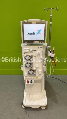 Nipro Corporation Surdial X Dialysis Machine Version 1.485 with Hoses *Mfd 2015* (Powers Up) *GH*