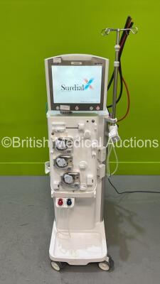 Nipro Corporation Surdial X Dialysis Machine Version 1.485 with Hoses *Mfd 2015* (Powers Up) *GH*