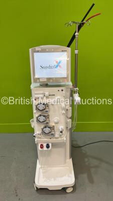 Nipro Corporation Surdial X Dialysis Machine Version 1.485 with Hoses *Mfd 2015* (Powers Up) *GH*