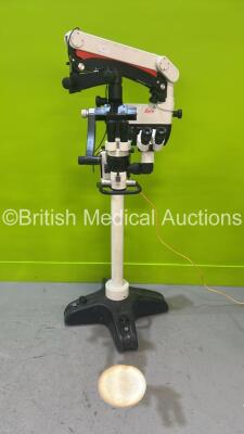 Leica M400-E Dual Operated Surgical Microscope with 2 x Binoculars, 4 x 12,5x Eyepieces and f=400mm Lens on Leica Stand (Powers Up with Good Bulb) - 2