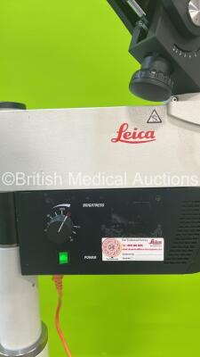 Leica M400-E Dual Operated Surgical Microscope with 2 x Binoculars, 4 x 12,5x Eyepieces and f=400mm Lens on Leica Stand (Powers Up with Good Bulb) - 11