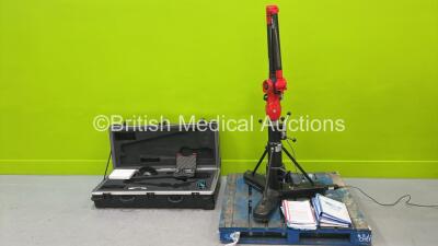 Kreon Ace Measuring Arm With Fixed Heavy Weight Tripod, Ace Base Plate, Ball and Tip Probes. MFD 2018. Multi-Purpose Calibration, Scanning, Measuring.For More Infomation see Manufactuers Website