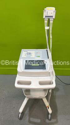 Mortara ELI 280 ECG Machine on Stand with 10 Lead ECG Leads (Powers Up) ***CD044***