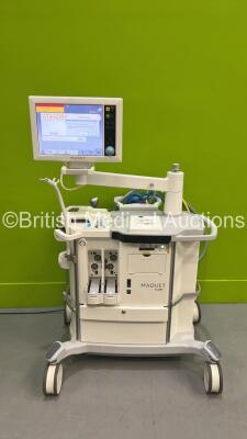 Maquet Flow-i Anaesthesia Machine System Version 4.9 Software Version 04.09.00 with Hoses (Powers Up) *S/N 2273* - 3