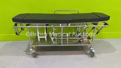 Unknown Make of Critical Care Trolley with Mattress