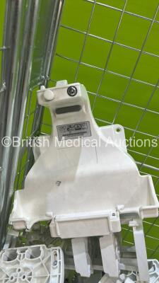 Cage of Defibrillator Brackets and Parts (Cage Not Included - Some Damaged) - 4