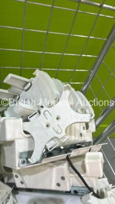 Cage of Defibrillator Brackets and Parts (Cage Not Included - Some Damaged) - 6