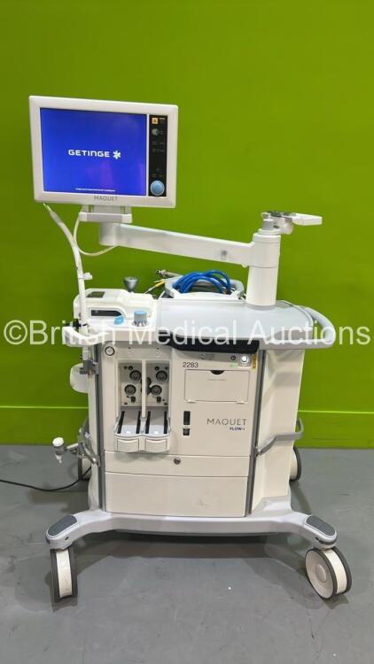 Maquet Flow-i Anaesthesia Machine System Version 4.9 Software Version 04.09.00 with Hoses (Powers Up) *S/N 2283*