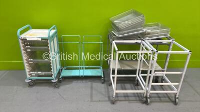 5 x Trolleys with Selection of Draws - 2