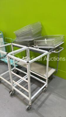 5 x Trolleys with Selection of Draws - 6