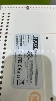 Storz Stack Trolley with Storz 200905 19 Touch Screen Monitor (Unable to Power Test Due to No Power Supply), Sony UP-DR80MD Digital Graphic Printer and Storz WD200 AIDA Unit (Powers Up) *S/N NS5605 / 721913 / KSD12430* - 8