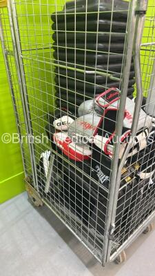 Mixed Cage of Gym Equipment Including Boxing Gloves, Steps and Surge Water Weight (Cage Not Included) *WAR* - 3