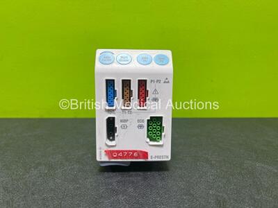 GE E-PRESTN-00 Module with ECG, SpO2, NIBP, T1-T2 and P1-P2 Options *SN 6231833*