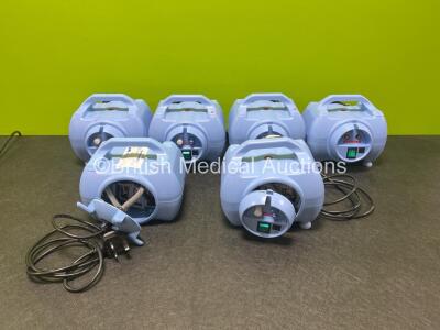 6 x Medix Turboneb 2 Nebulizers (2 x Damaged Casing - See Photos)