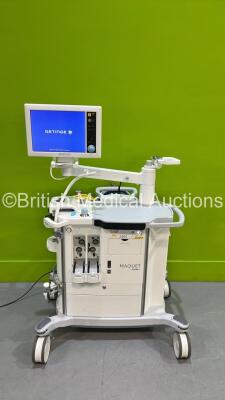 Maquet Flow-i Anaesthesia Machine System Version 4.9 Software Version 04.09.00 with Hoses (Powers Up) *S/N 2291*