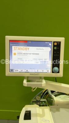 Maquet Flow-i Anaesthesia Machine System Version 4.9 Software Version 04.09.00 with Hoses (Powers Up) *S/N 2265* - 5