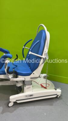 BorCAD PPA-AB36 Electric Birthing Beds with Stirrups, Cushions and Controller (Powers Up) *S/N 2621* - 3