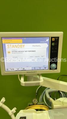 Maquet Flow-i Anaesthesia Machine System Version 4.9 Software Version 04.09.00 with Hoses (Powers Up) *S/N 2260* - 9