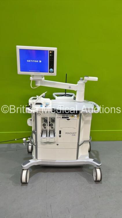 Maquet Flow-i Anaesthesia Machine System Version 4.9 Software Version 04.09.00 with Hoses (Powers Up) *S/N 2245*