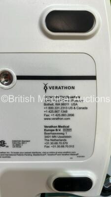 Verathon BVI 9400 Bladder Scanner with 2 x Batteries, Battery Charger and Transducer on Stand (No Power) *S/N B4004117* - 9