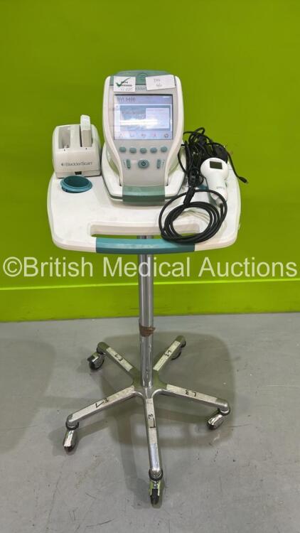 Verathon BVI 9400 Bladder Scanner with 1 x Battery (Flat), Battery Charger and Transducer on Stand (Powers Up with Donor Battery - Flat Battery Included) *S/N B4016216*