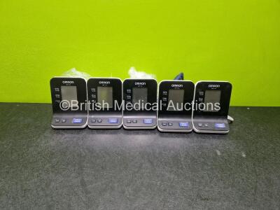 5 x Omron HBP-1100 BP Monitors