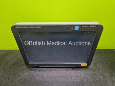 Philips IntelliVue MX800 Touch Screen Patient Monitor *Mfd - 2013* (Powers Up, Damage to Casing - See Photo)