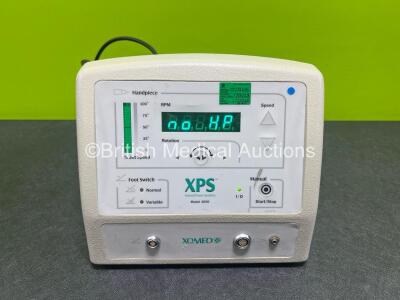 Xomed XPS Model 2000 Shaver Unit (Powers Up)