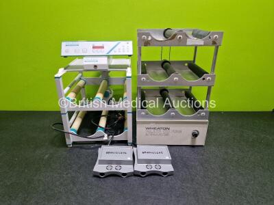 Mixed Lot Including 1 x Wheaton Roller Culture Apparatus, 1 x Integra Biosciences Cellroll and 2 x Invitrogen E-Base Units