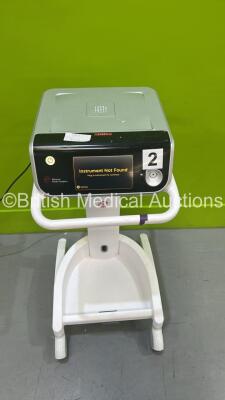 Ethicon Endo-Surgery GEN11 Unit *Mfd 2011* Software Version 2018-1 on Ethicon Cart (Powers Up - Damage to Paint - See Pictures) *S/N 1111129241* - 2