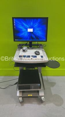 Medtronic Keypoint Portable System on Trolley with PC and Monitor (Powers Up - Software Issue - See PIctures) *S/N 195*