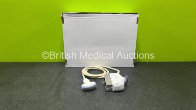 GE C1-5-D Ultrasound Transducer / Probe *Mfd - 11/2017* in Box (Untested, Small Mark to Head Casing) *267301YP0 / 306196*