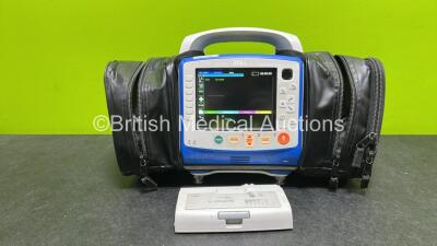 Zoll X Series Monitor/Defibrillator Application Version 02.34.05.00 Including Pacer, ECG, SPO2, NIBP, CO2 and Printer Options with 2 x Flat Sure Power II Li-Ion Batteries (Powers Up and Passes Self Test with Good Battery, 2 x Flat Batteries Included) *AR1