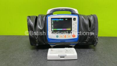 Zoll X Series Monitor/Defibrillator Application Version 02.34.05.00 Including Pacer, ECG, SPO2, NIBP, CO2 and Printer Options with 2 x Flat Sure Power II Li-Ion Batteries (Powers Up and Passes Self Test with Good Battery, 2 x Flat Batteries Included, Scr