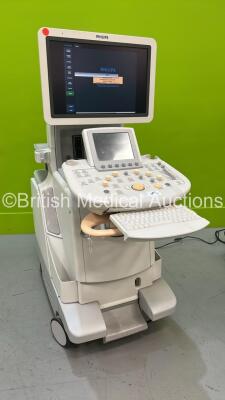 Philips iU22 Flat Screen Ultrasound Scanner on G.0 Cart *S/N B00DGC* **Mfd 10/2010** Software Version 6.0.0.40 with Sony UP-D897 (Powers Up) ***CD069***