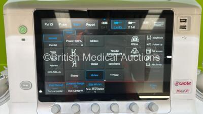 Esaote MyLabX9 Flat Screen Ultrasound Scanner Ref 100644015 *S/N 100012* ***Mfd 2021** Software Version 0018 Revision 06 with 2 x Transducers / Probes (L4-15 Ref 1200000036 *Mfd 2021* and C1-8 Ref 120000013 *Mfd 2021*) and Sony UP-X898MD Hybrid Graphic Pr - 5