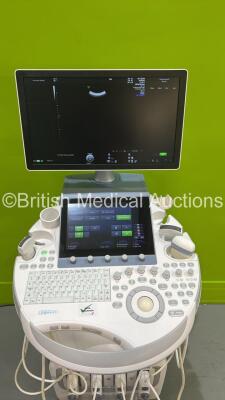 GE Voluson E8 BT20 Flat Screen Ultrasound Scanner *S/N E45782* **Mfd 06/2020** Software Version EC350 (20.0.2.4410) with 4 x Transducers / Probes (IC5-9-D Ref 5492351 *Mfd 2020* / C2-9-D Ref 5405253 *Mfd 2020* / RAB6-D Ref H48681MG *Mfd 2020* and C1-6-D R - 3