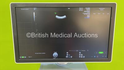 GE Voluson E8 BT20 Flat Screen Ultrasound Scanner *S/N E45782* **Mfd 06/2020** Software Version EC350 (20.0.2.4410) with 4 x Transducers / Probes (IC5-9-D Ref 5492351 *Mfd 2020* / C2-9-D Ref 5405253 *Mfd 2020* / RAB6-D Ref H48681MG *Mfd 2020* and C1-6-D R - 4