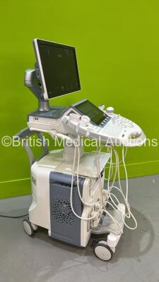 GE Voluson E8 BT20 Flat Screen Ultrasound Scanner *S/N E45782* **Mfd 06/2020** Software Version EC350 (20.0.2.4410) with 4 x Transducers / Probes (IC5-9-D Ref 5492351 *Mfd 2020* / C2-9-D Ref 5405253 *Mfd 2020* / RAB6-D Ref H48681MG *Mfd 2020* and C1-6-D R - 22