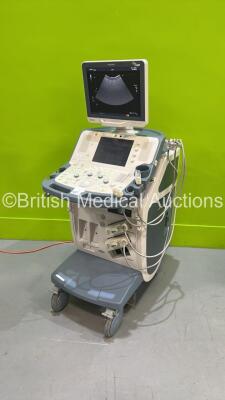 Toshiba Xario SSA-680A Flat Screen Ultrasound Scanner *S/N 15G11540412* **Mfd 2011** with 2 x Transducers / Probes (PVT-375BT *Mfd 2010* and PLT-1204BT *Mfd 2010*) (Powers Up - Small Damage / Marks to Unit -See Pictures) ****IR117***