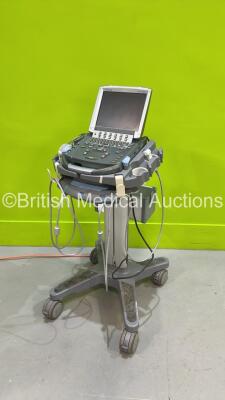 SonoSite M-Turbo Portable Ultrasound Scanner Ref P08189-77 *S/N WK0XX* **Mfd 2012** Boot Version 51.80.106.027 ARM Version 51.80.106.027 with 2 x Transducers / Probes (C60x/5-2 MHz Ref P07680-30 *Mfd 2012* and P21x/5-1 MHz Ref P07698-21 *Mfd 2011*) on Son