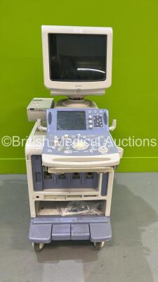 Aloka ProSound Alpha 10 Ultrasound Scanner *S/N M00974* with Sony UP-D897 Digital Graphic Printer (HDD REMOVED)