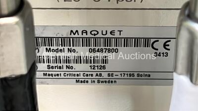 Maquet Servo-i Ventilator System Version 7.1 - System Software Version 7.01.01 - Total Operating Hours - 86663h (Powers Up) with Fisher&Paykel MR850AEK Humidifier (Powers Up) *12126* - 5