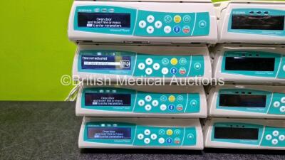 Job Lot Including 8 x B.Braun Infusomat Space Infusion Pumps (All Power Up) with 8 x Pole Clamps and 8 x Power Supplies (All Untested) - 5