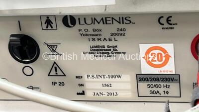 Lumenis VersaPulse PowerSuite Holmium 100W Laser with Footswitch and Key (Powers Up - 3-Phase Power Supply) - 3