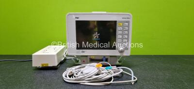 Drager Infinity Delta Patient Monitor Including HemoMed 1, NBP, Aux/Hemo 3 and MultiMed Options with 1 x Infinity Docking Station, 1 x Power Supply and Monitoring Cables (Powers Up)