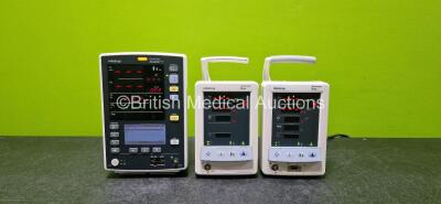 Job Lot Including 1 x Mindray Datascope Accutorr V Patient Monitor (Powers Up) and 2 x Mindray Datascope Duo Patient Monitors (Both Powers Up)